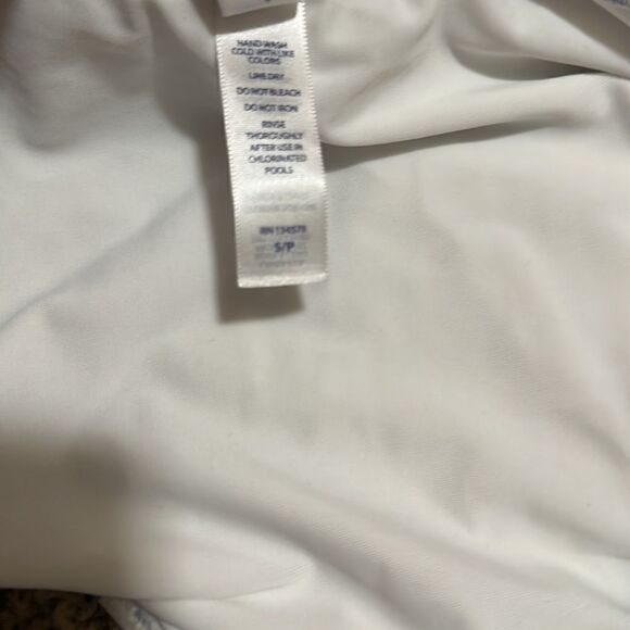 Vineyard Vines | Blue Painted Patchwork Classic Bikini Bottom | S - Picture 5 of 5